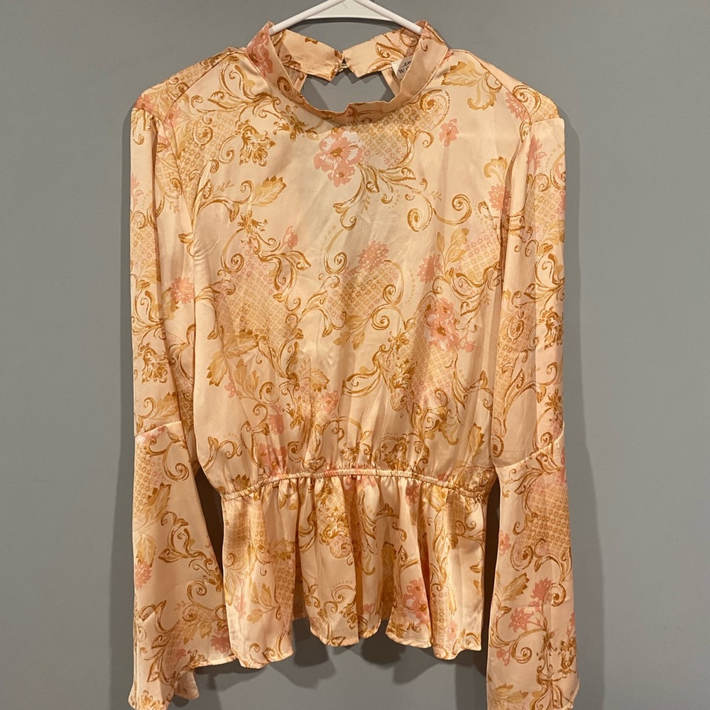 Floral Patterned Women's Top